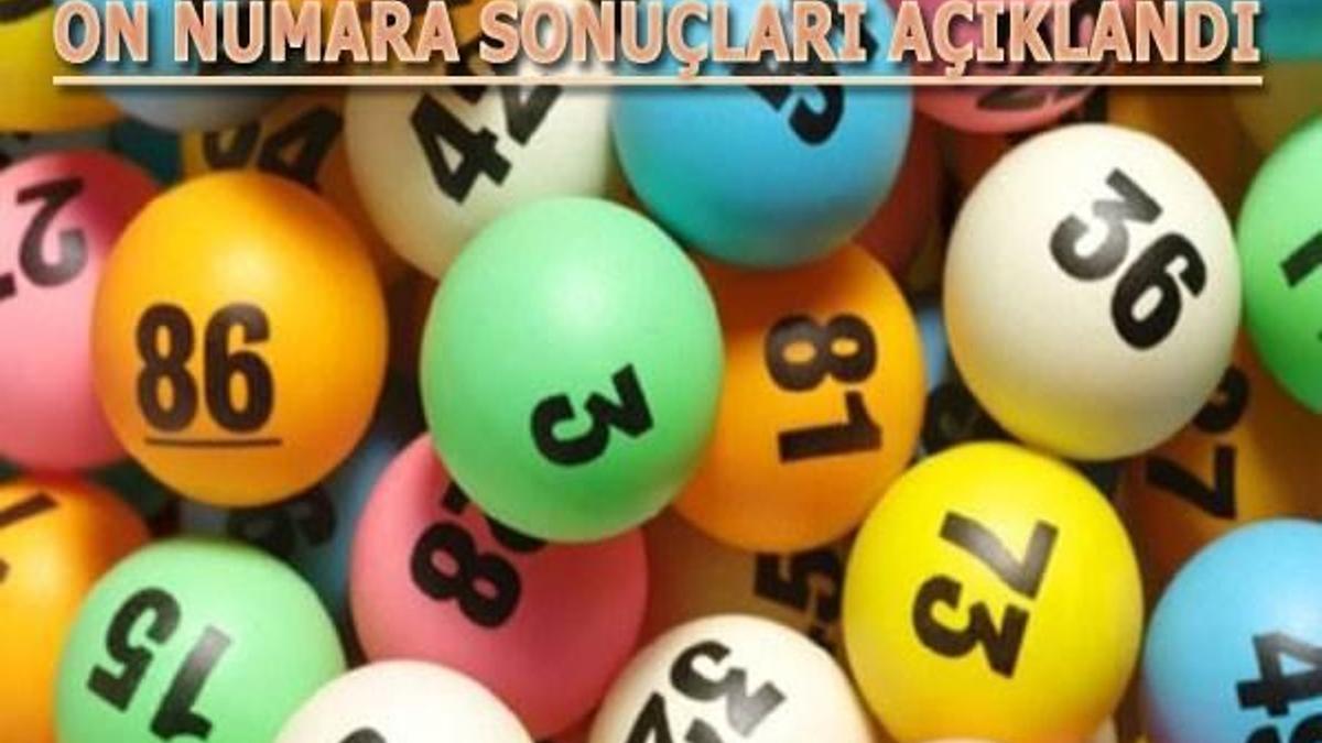 On Numara çekilişi sonuçları açıklandı! - İşte MPİ 30 Ocak 2017 (milli piyango)
