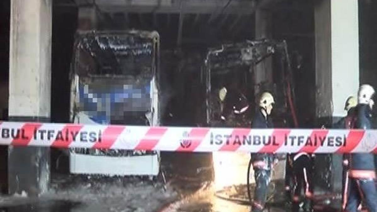 İstanbul 15 Temmuz Demokrasi Otogarı'nda yangın