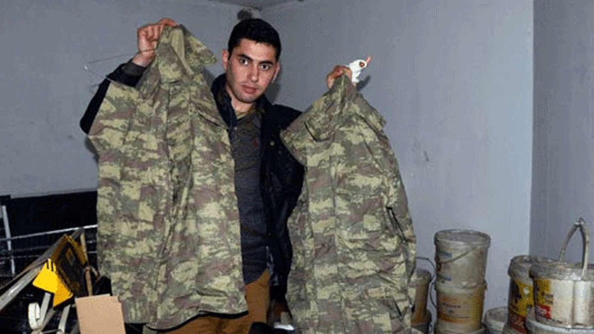 Hava değişimine gelen asker sokakta kaldı