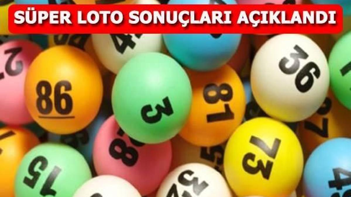 Süper Loto çekilişi sonuçları belli oldu! - İşte şanslı rakamlar