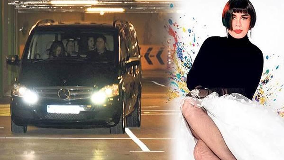 Otoparktan çıkamadı!