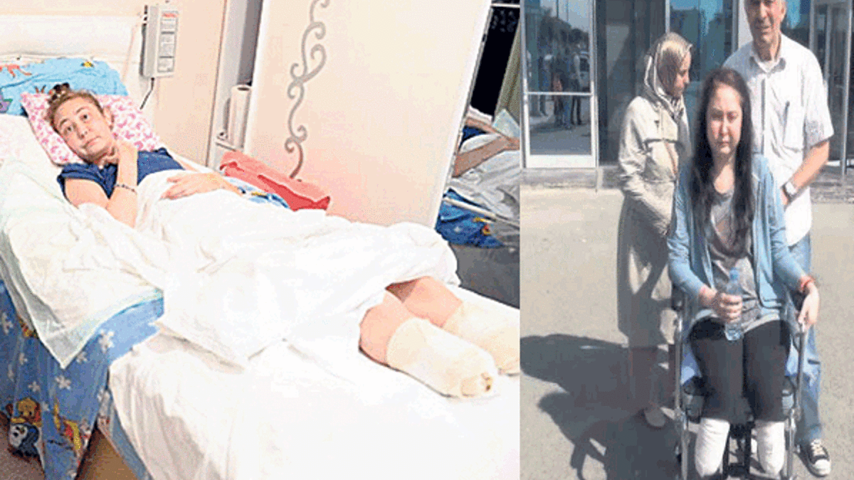 Hastanede virüs kaptı, bacakları boşuna kesildi!