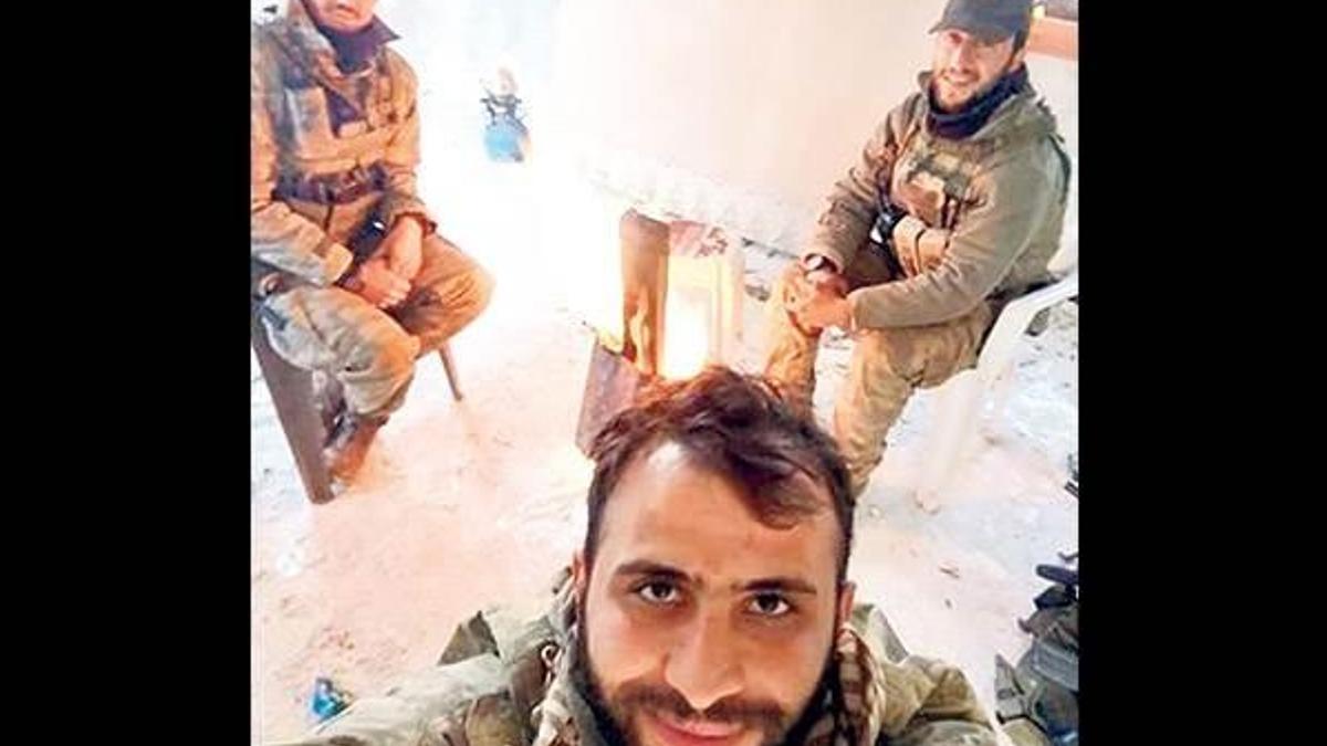 Son selfie!