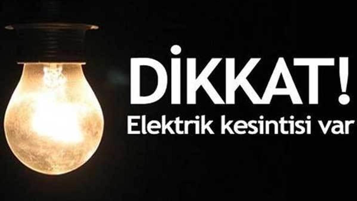 İstanbul'da elektrik kesintisi! İşte elektrik kesintisi yapılacak ilçeler