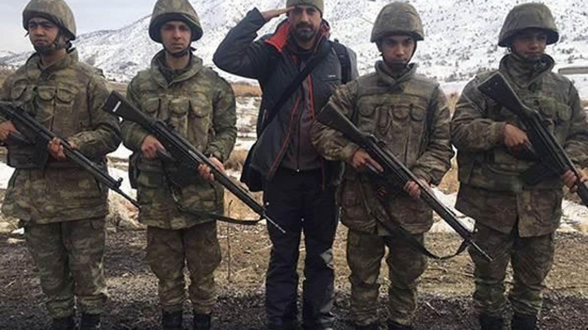 Erhan Çelik Kurt Dağı'nda nöbette!
