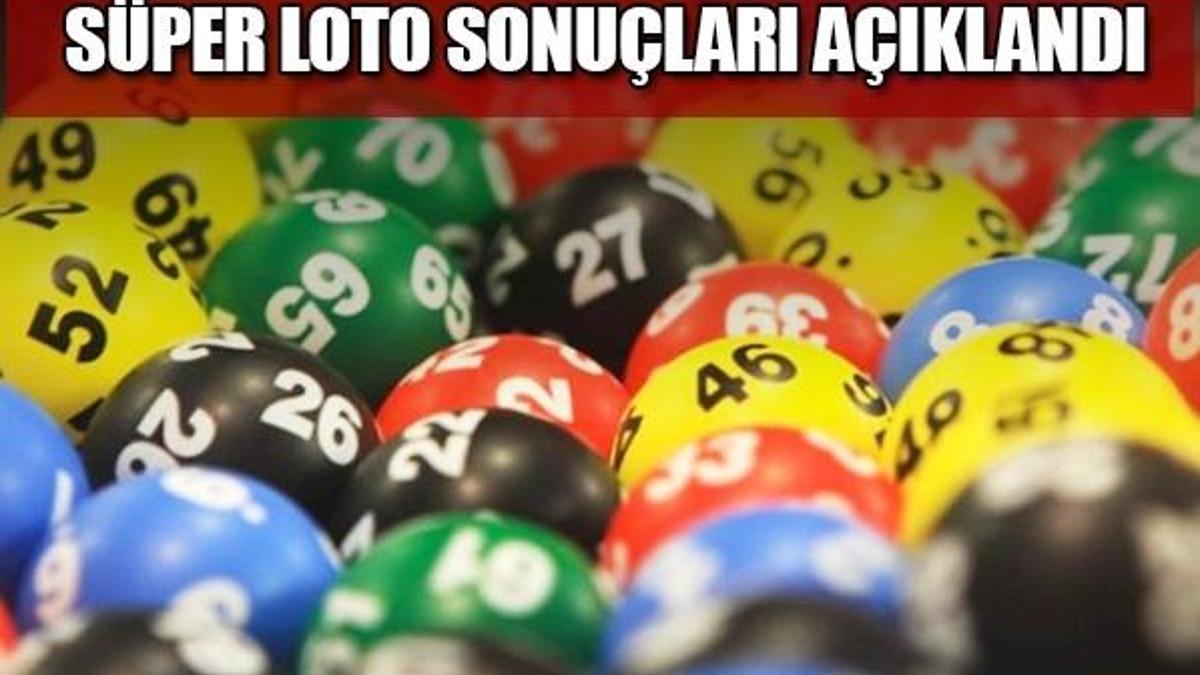 Süper Loto çekilişi sonuçları açıklandı! - 9 Şubat 2017
