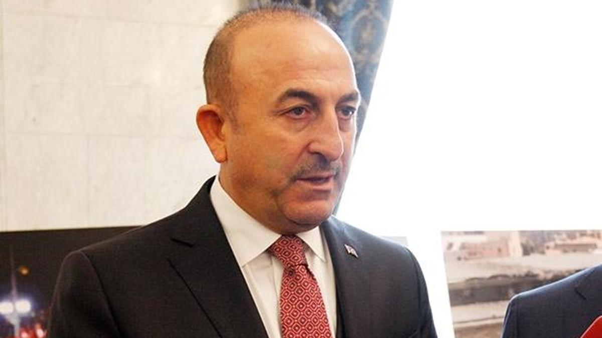 Çavuşoğlu Madrid'de konuştu: YPG'yi kullanmak zayıflık