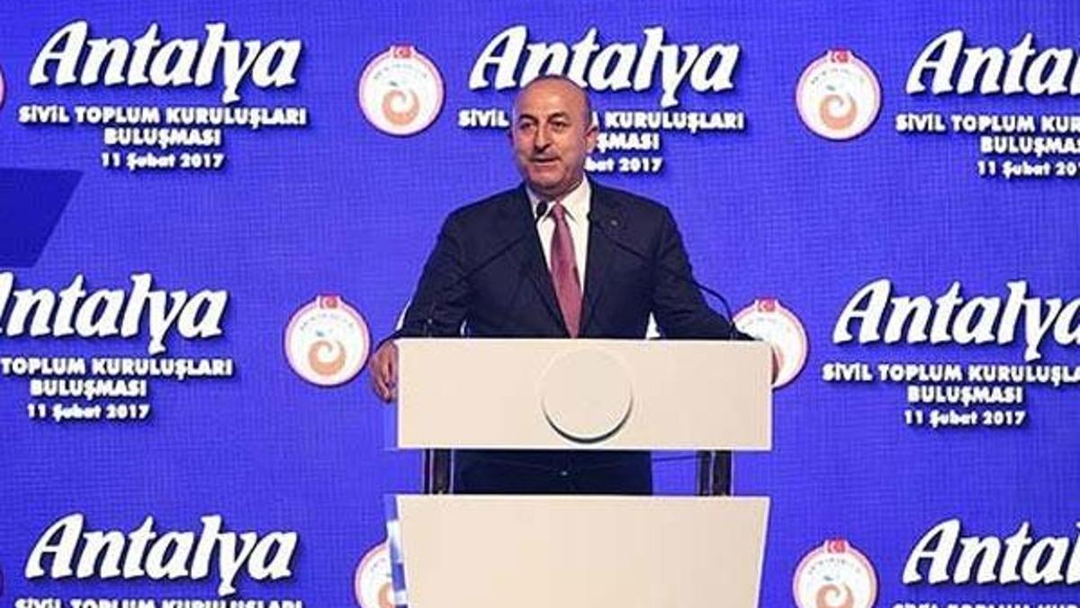 Dışişleri Bakanı Çavuşoğlu'ndan turist açıklaması!
