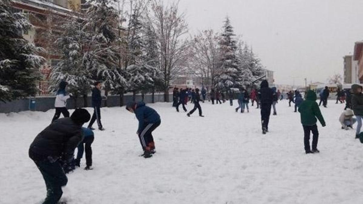 Ordu ve Giresun'da eğitime kar engeli