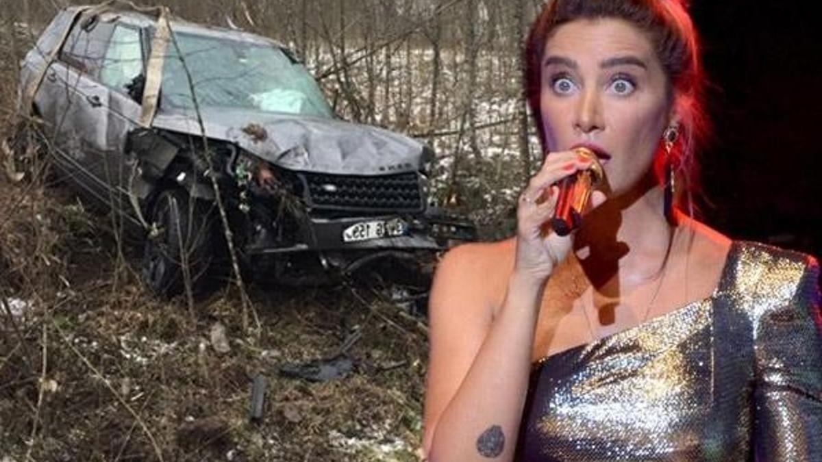 Şarkıcı Sıla Gençoğlu kaza geçirdi!