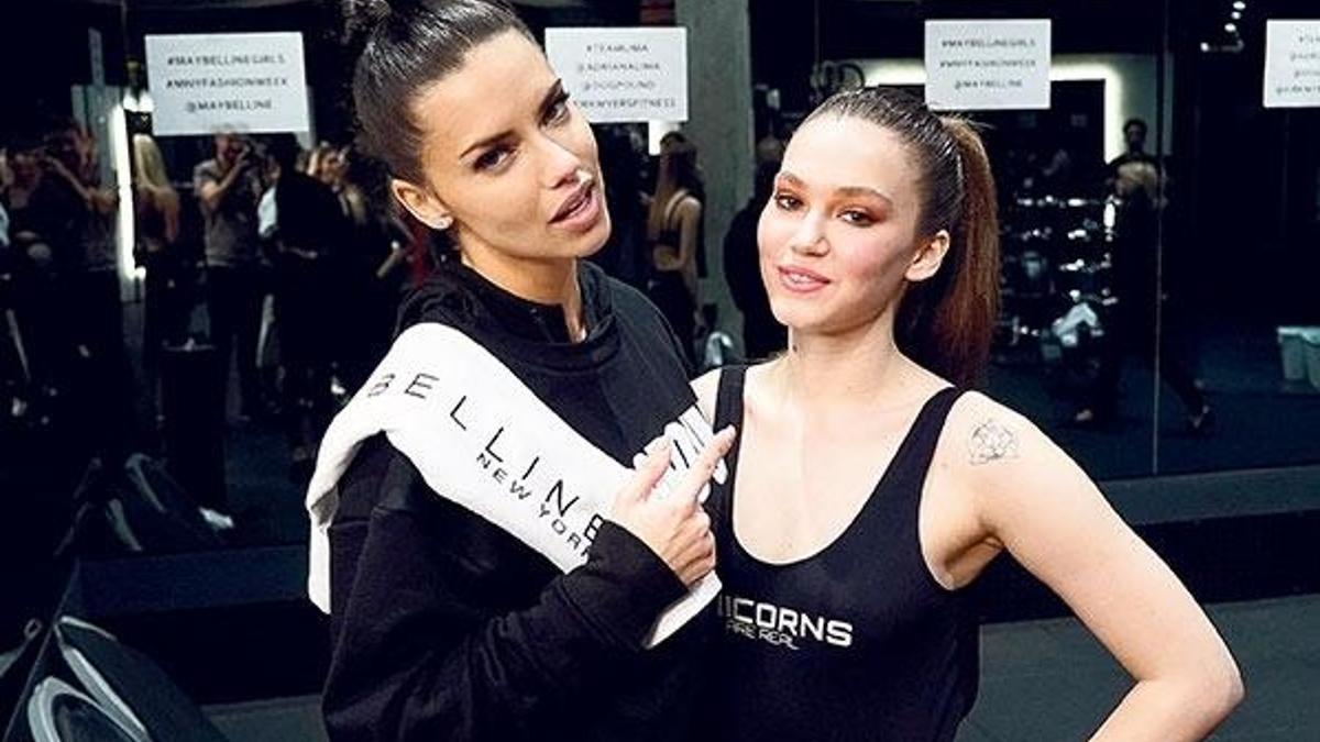 Adriana ile ringte buluştu