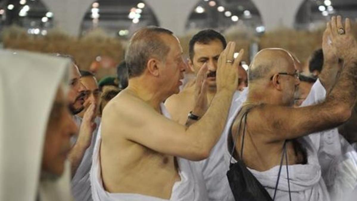 Cumhurbaşkanı Erdoğan Kabe'yi ziyaret etti