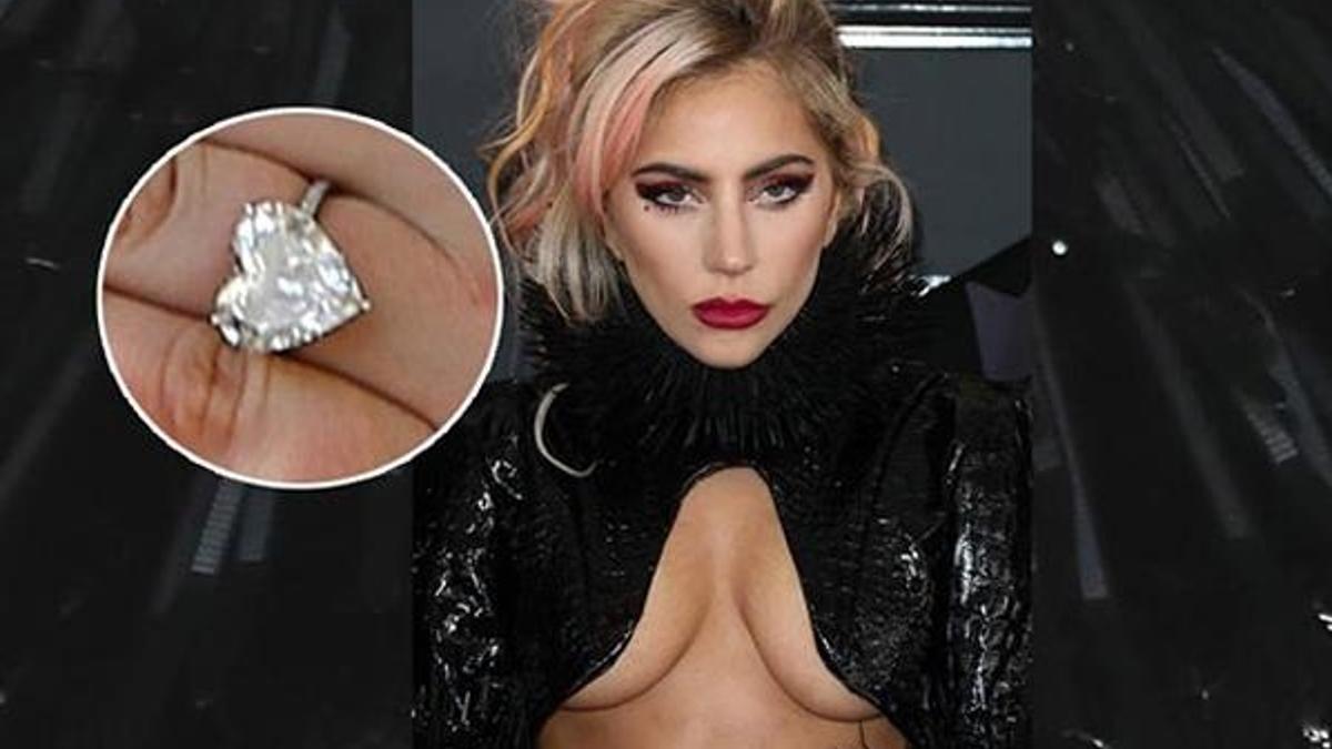 Lady Gaga nişan yüzüğünü geri verdi!