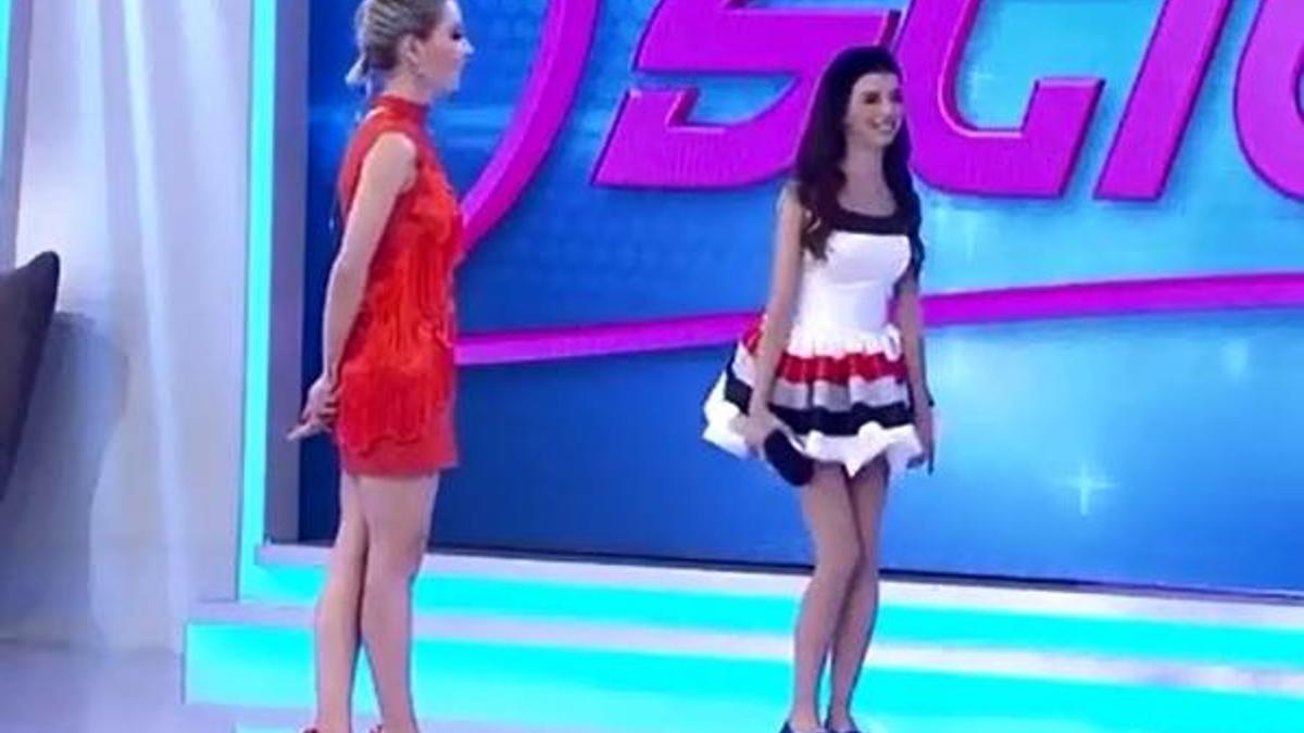 İşte Benim Stilim'de şok! Canlı yayında eteğini kaldırıp...