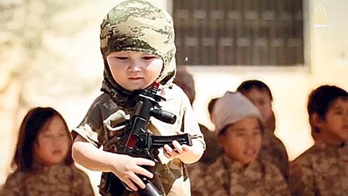 Sübyan okulunda cihatçılık dersleri!