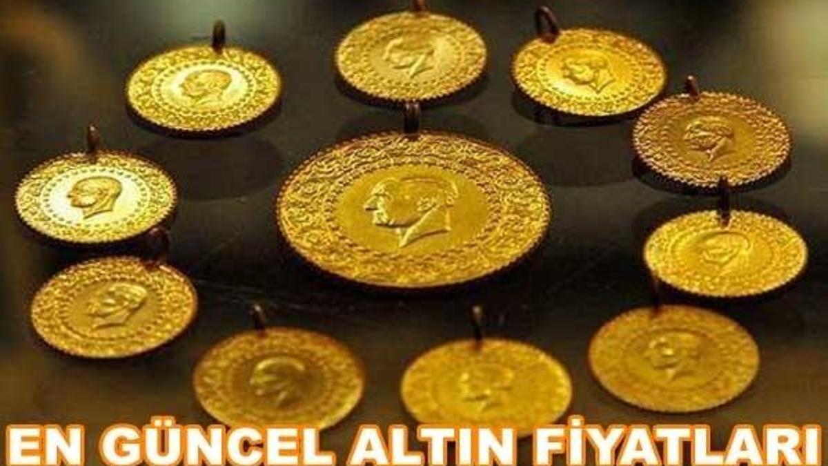 Altın fiyatları kaç lira oldu? Çeyrek altın düşüşte...