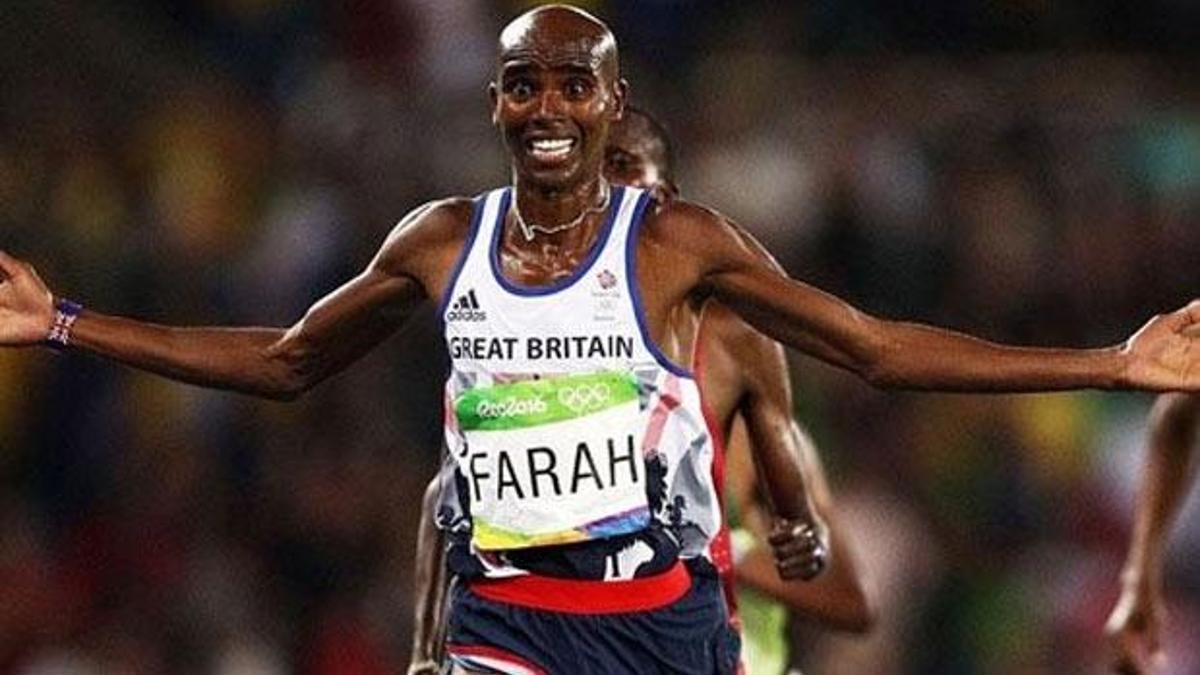 Farah salona rekorla veda etti