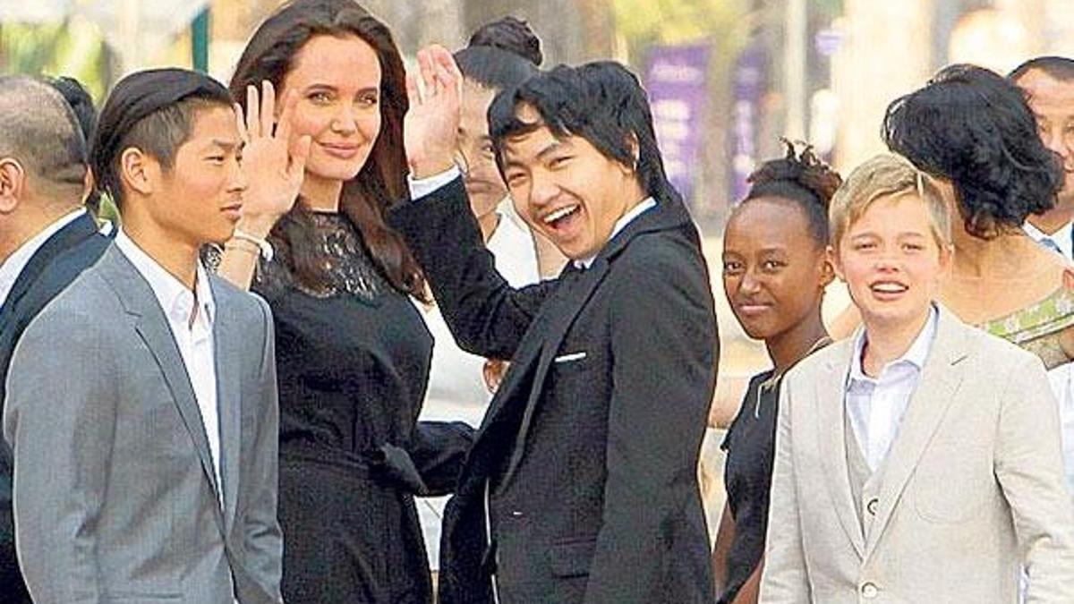 Angelina ve çocukları