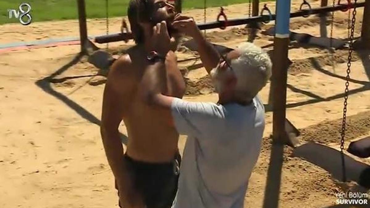 Survivor'da Gökhan'ın çenesine dikiş atıldı!