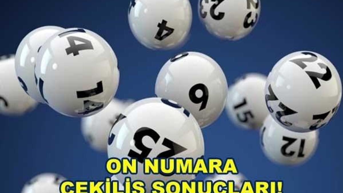 On Numara çekiliş sonuçları belli oldu! - İşte şanslı numaralar