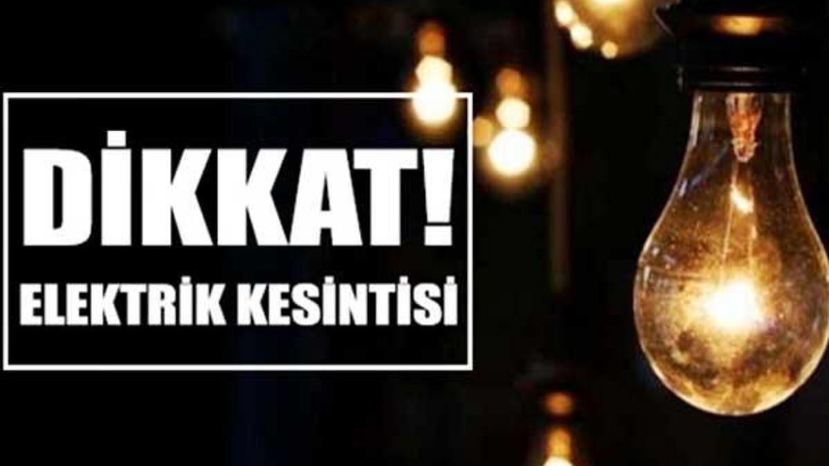 İstanbul'da elektrik kesintisi! İşte BEDAŞ'ın açıkladığı o ilçeler