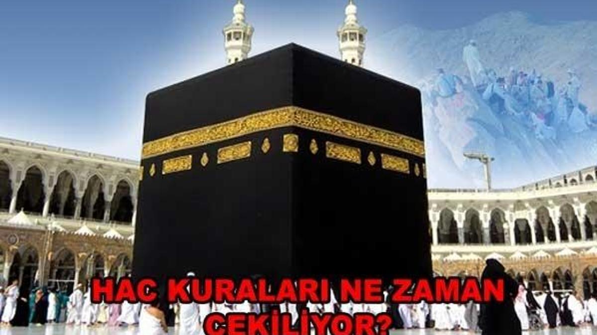 Hac kuraları ne zaman açıklanacak! Diyanet duyurdu