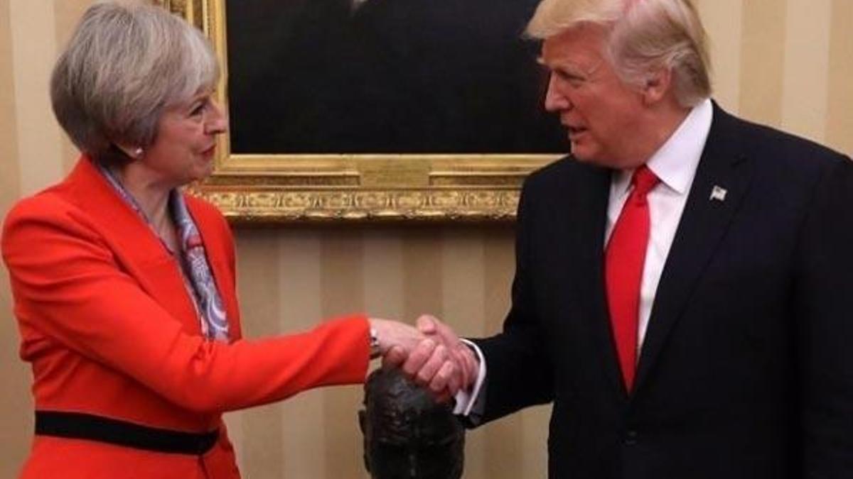 Ödül töreninde Trump ve May'e ağır gönderme: Kuklasınız