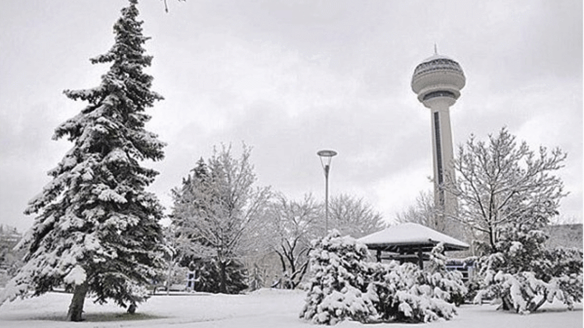 Ankara'da hava durumu raporu! Kar fırtınası... Okullar tatil mi?