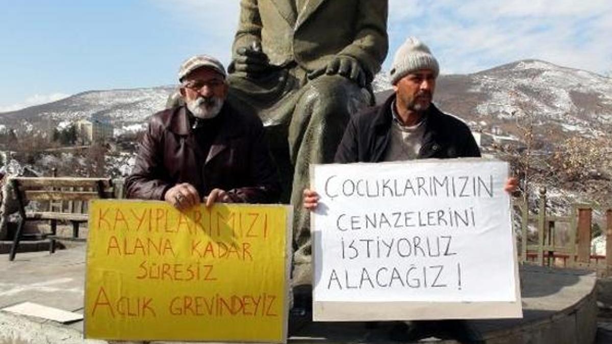 Terörist babası açlık grevine başladı!