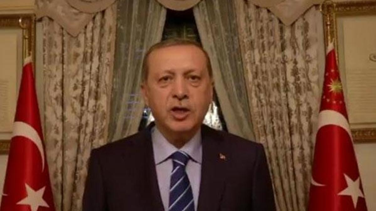 Erdoğan'dan teşekkür mesajı