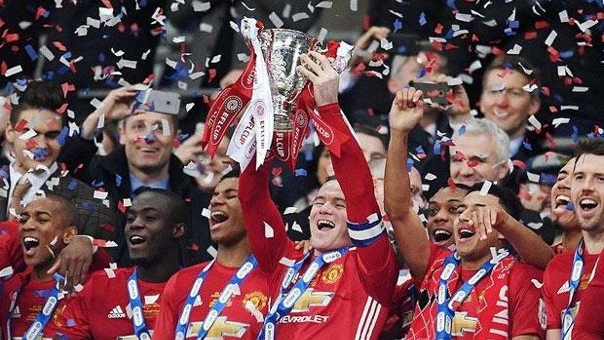 İngiltere Lig Kupası Manchester United'ın