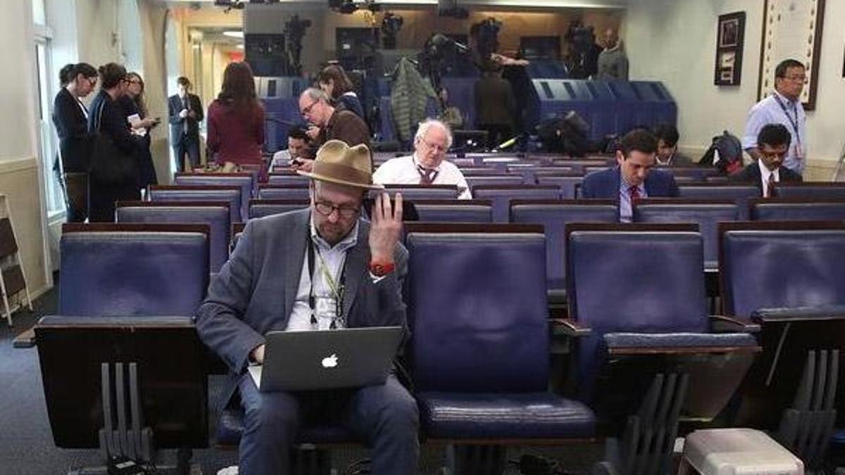New York'ta basın özgürlüğü protestosu