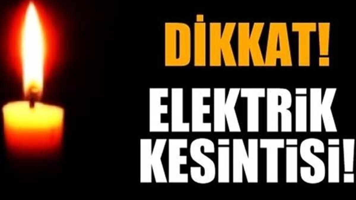 İstanbul'da elektrik kesintisi! 28 Şubat Salı 4 ilçe...