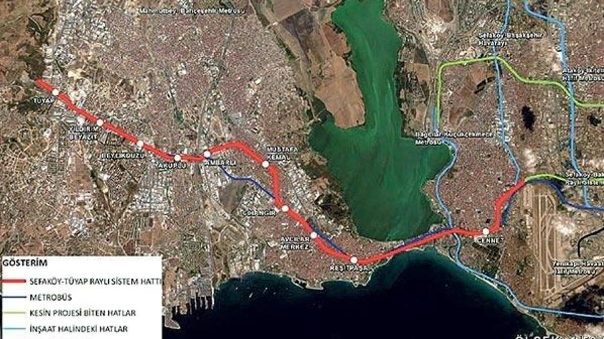 İstanbul’a iki yeni metro hattı geliyor