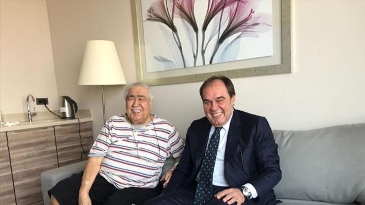 Demirören'den geçmiş olsun ziyareti