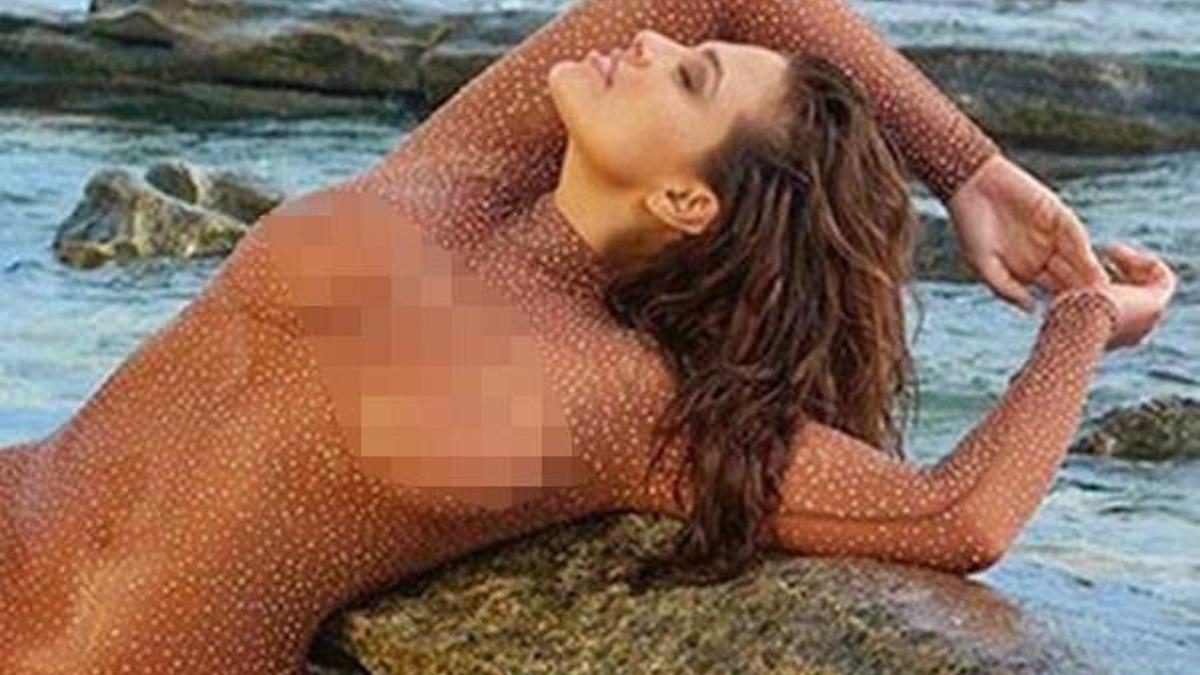Ashley Graham bu defa transparan!