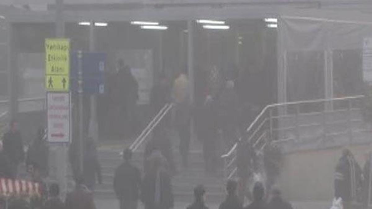 Marmaray'da bugün de yoğunluk yaşanıyor