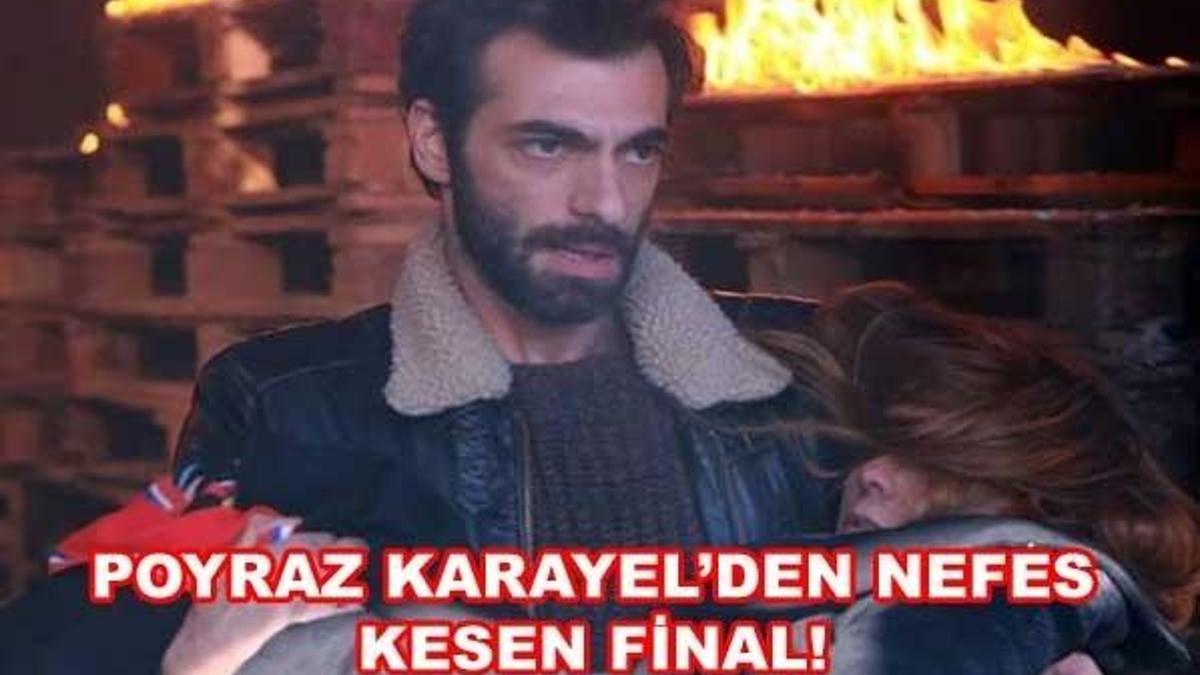 Poyraz Karayel'den enfes final! Ayşegül ölümle burun buruna...