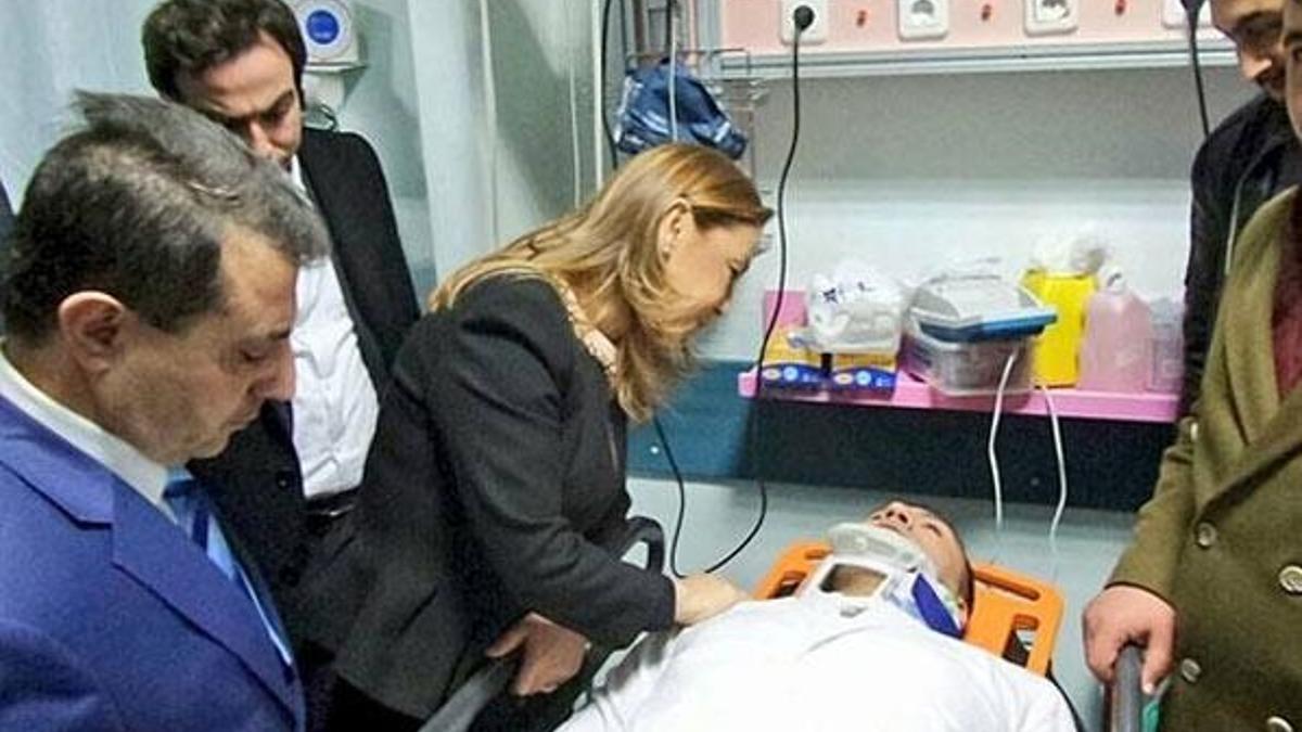 Kaymakamın makam aracı ile otomobil çarpıştı!