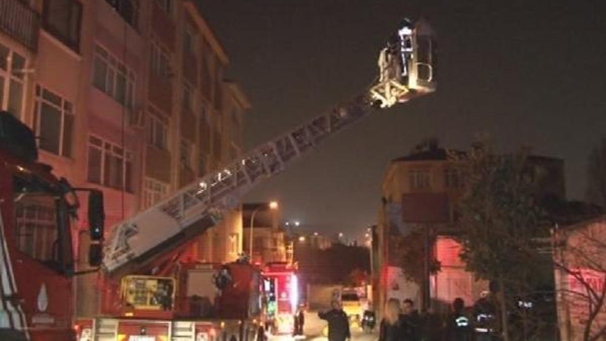 Günlük kiralık evde yangın çıktı