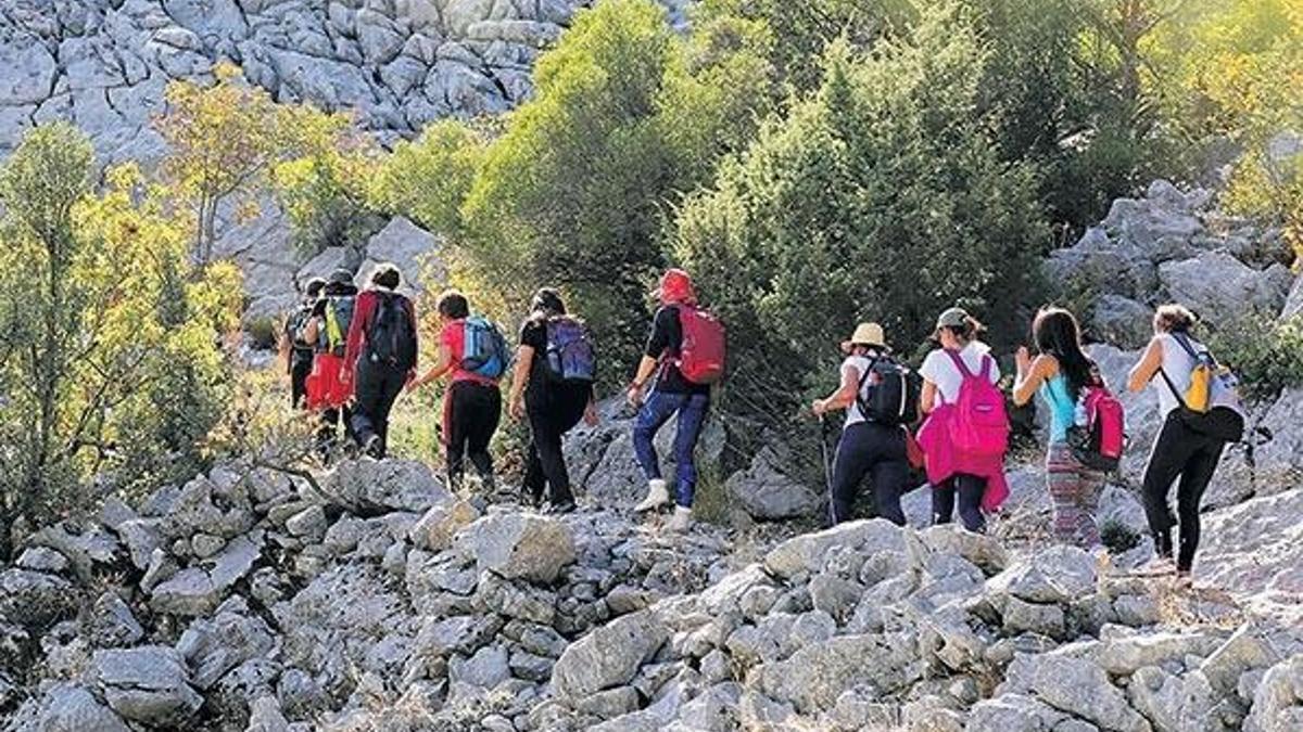 Bin kilometrelik yürüyüş yolu!