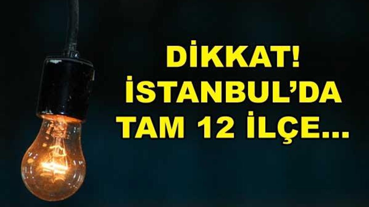 İstanbul'da bugün elektrik kesintisi yaşanacak! İşte BEDAŞ'ın açıkladığı o ilçeler