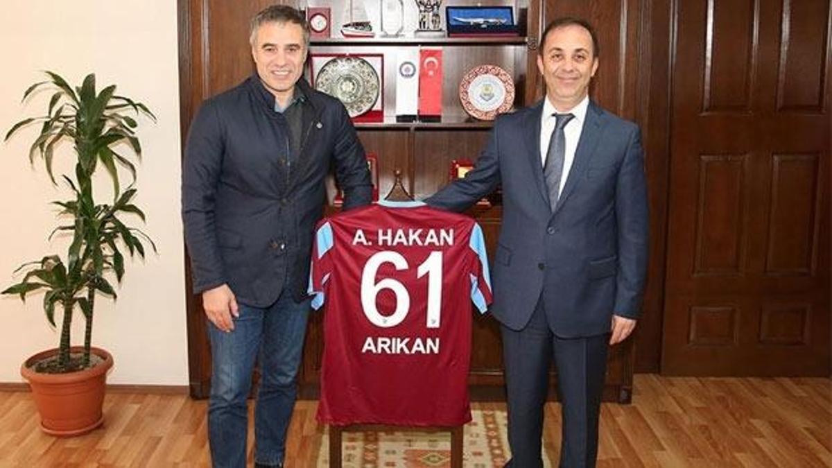 Yanal, Trabzon Emniyet Müdürü Arıkan'ı ziyaret etti