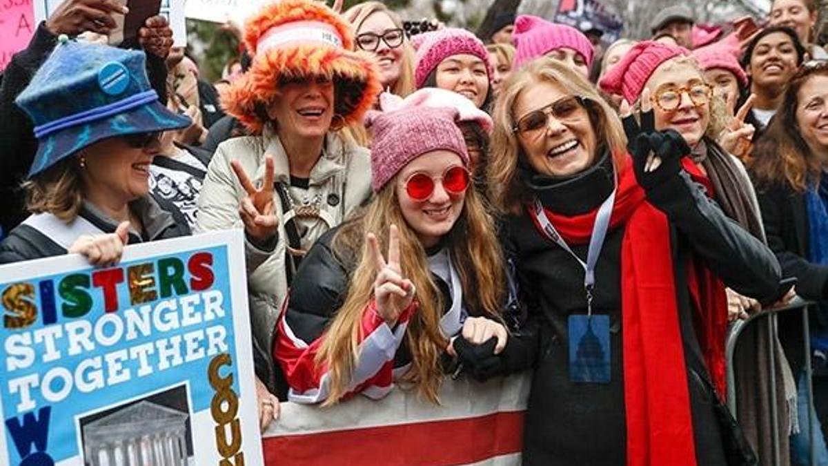 Kadınlar Trump'a karşı ayaklandı
