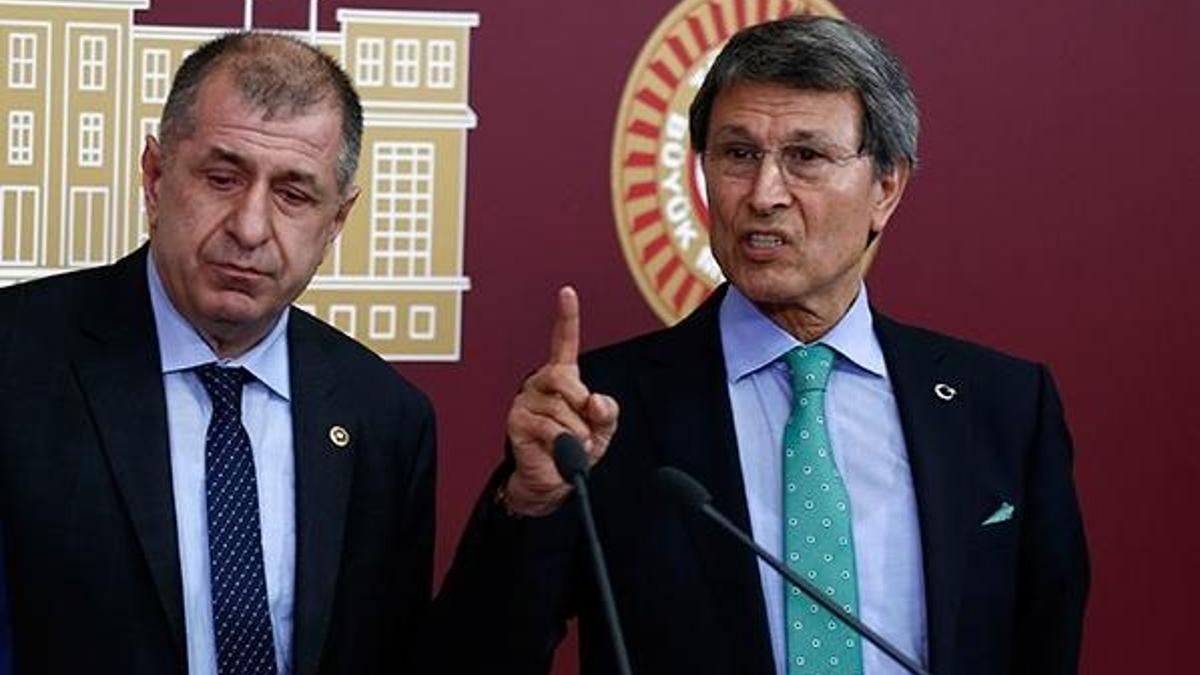 Özdağ ve Halaçoğlu protesto edildi!