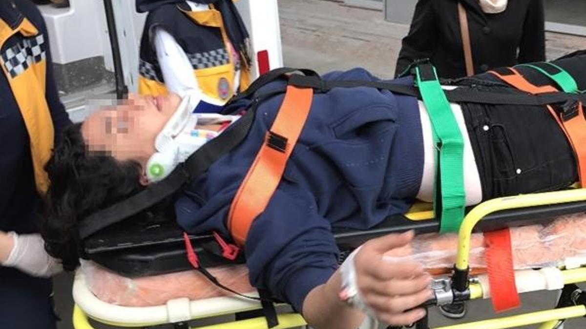 Annesiyle kavga edince 2. kattan atladı