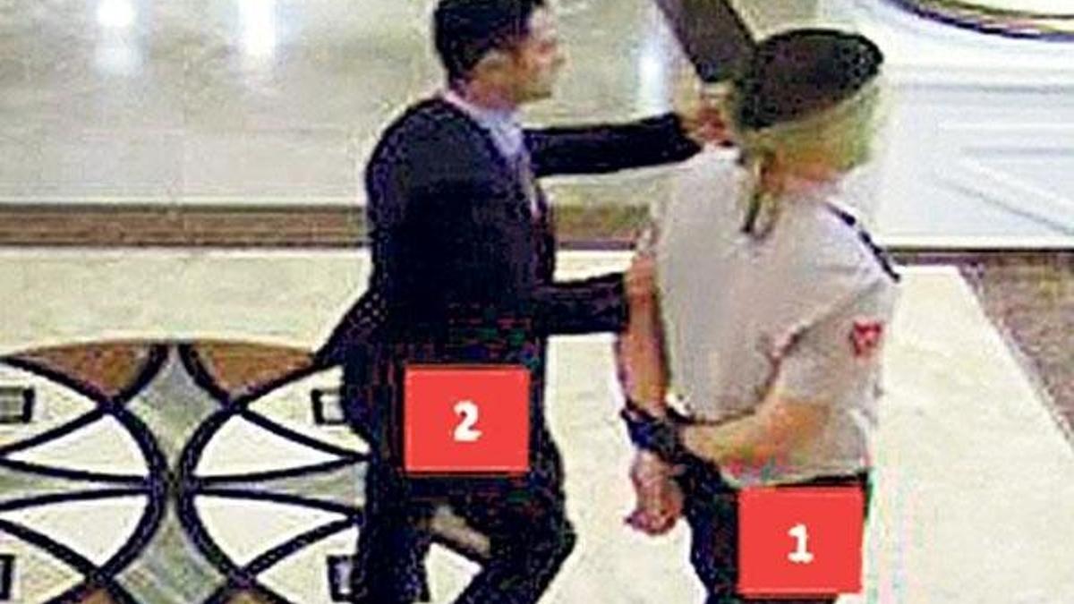 Yalan ifadeyi bu görüntü yakalattı