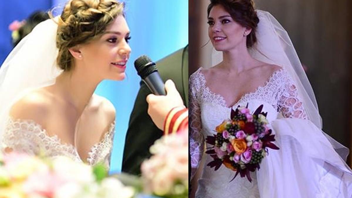 Aslı Enver gelin oldu!
