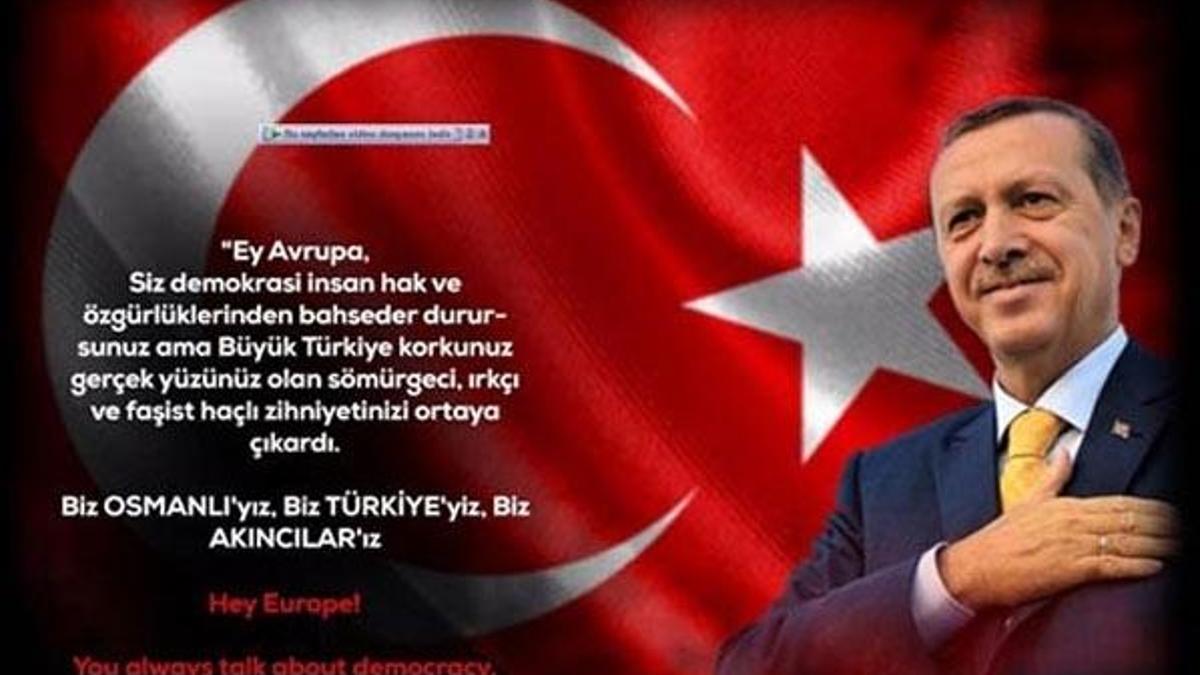 Hollanda'yı hacklediler, Erdoğan'ın fotoğrafını...