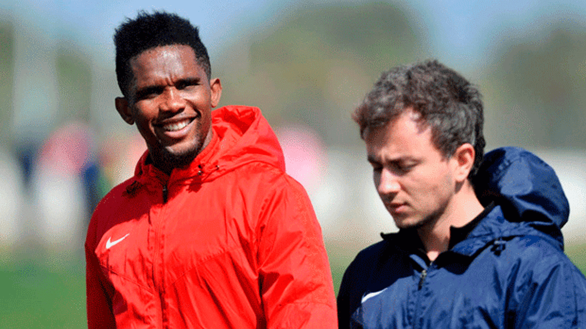 Antalyaspor'da Eto'o antrenmanı yarıda bıraktı!